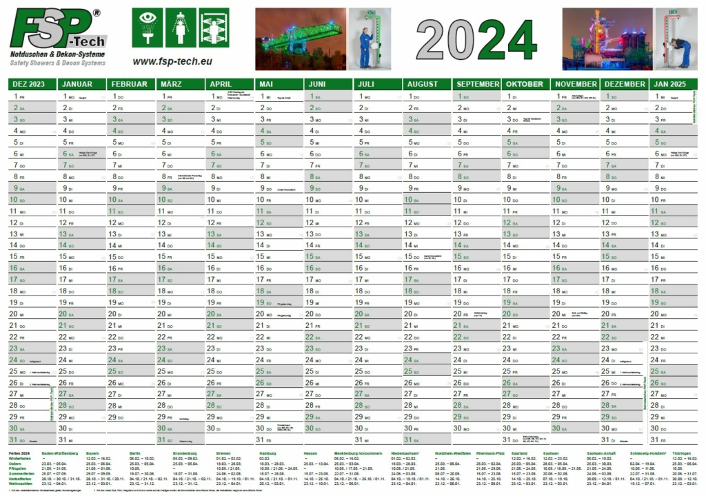 Wandkalender 2024