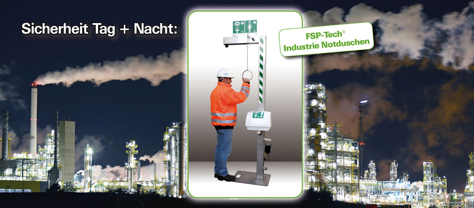 Industrie Notduschen